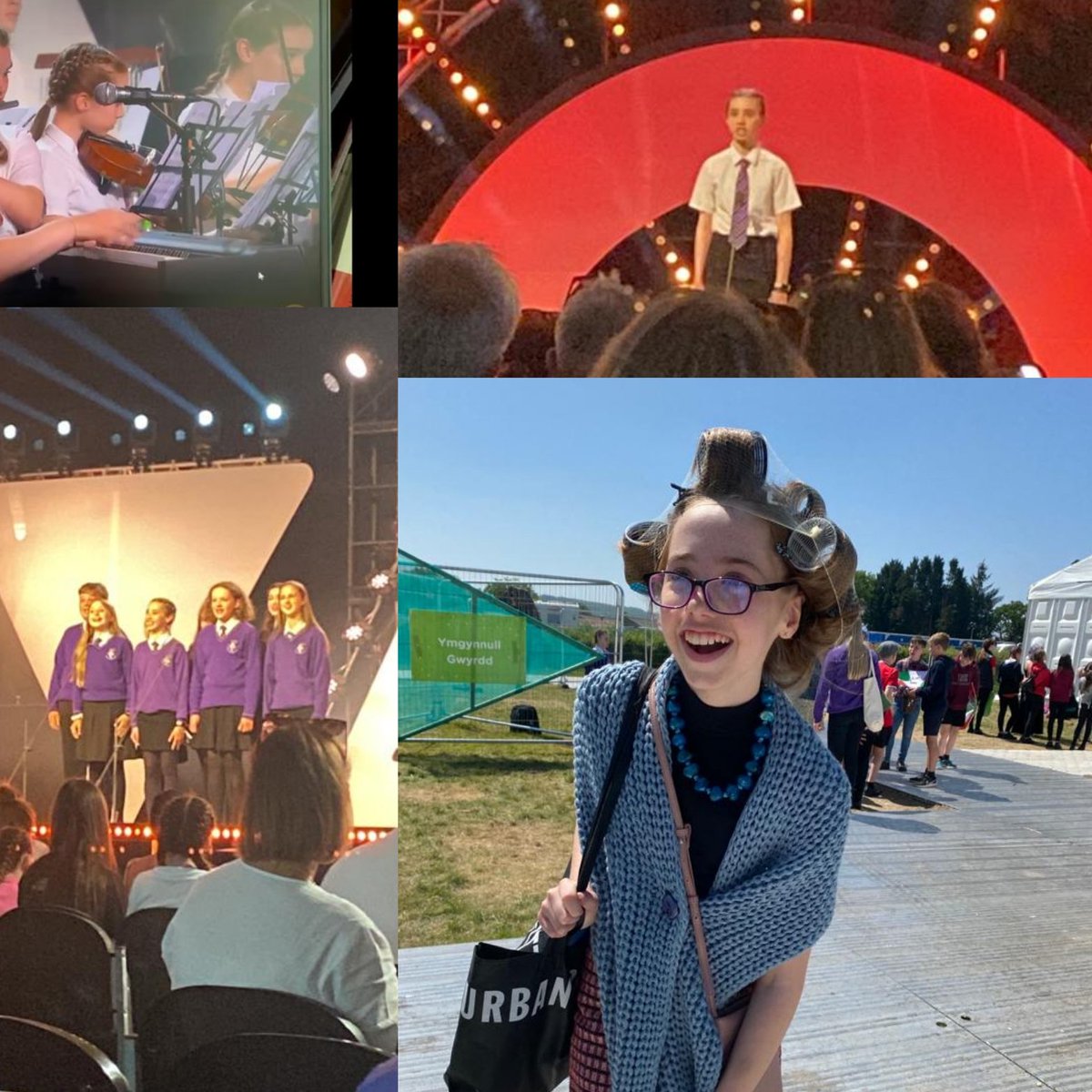 Steddfod yr Urdd wedi plesio eto 'leni. Y genod yn falch o gynrychioli'r ysgol, diolch am y cyfle a'r holl hwyl @_YDHDrama  @YDH_CERDD Diolch hefyd i @YsgolGlanaethwy, Rhian a @cefinroberts am y cystadlu ddiwedd yr wythnos, roedd yn bleser gwylio'r perfformiadau fel bob amser