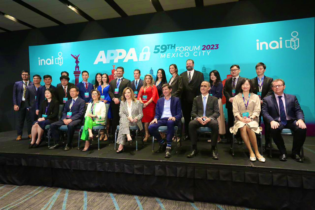 AbrahamMontesM's tweet photo. 🔐🌏Hoy participé en el acto inaugural del 59ª Foro de Autoridades de Privacidad de la Región Asia-Pacífico #APPA realizado en la #CDMX, donde hablé sobre los desafíos en la región en materia de Protección de Datos Personales.
#InformaciónEsPoder⚡ #ForoAPPA https://t.co/kI3pzDdlvI
