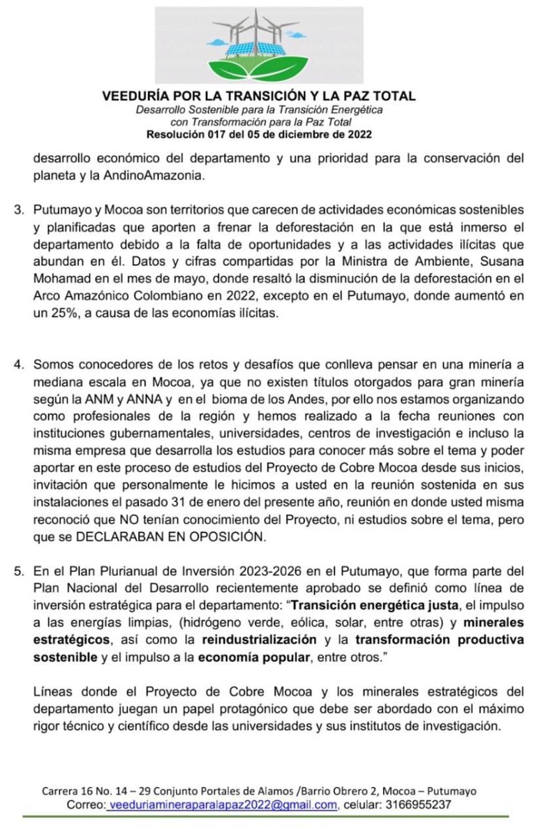 VeeduriaMocoa's tweet photo. Queja @idea_un , la investigación científica es un proceso sistemático de análisis de fenómenos, mediante el cual se busca obtener nuevos conocimientos o verificar los existentes.  Se encuentra muy distante del pensamiento ideológico y político
#mocoa
#Estigmatizacion
#Putumayo https://t.co/epTcZLyoTJ