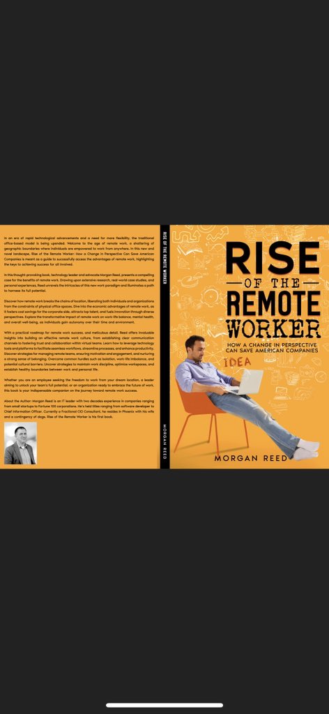 MorganKReed's tweet photo. My first book is live and available for purchase! https://t.co/Fujr0bczXX A study on how the traditional office is bankrupting small businesses. https://t.co/lmYz1c9OOX