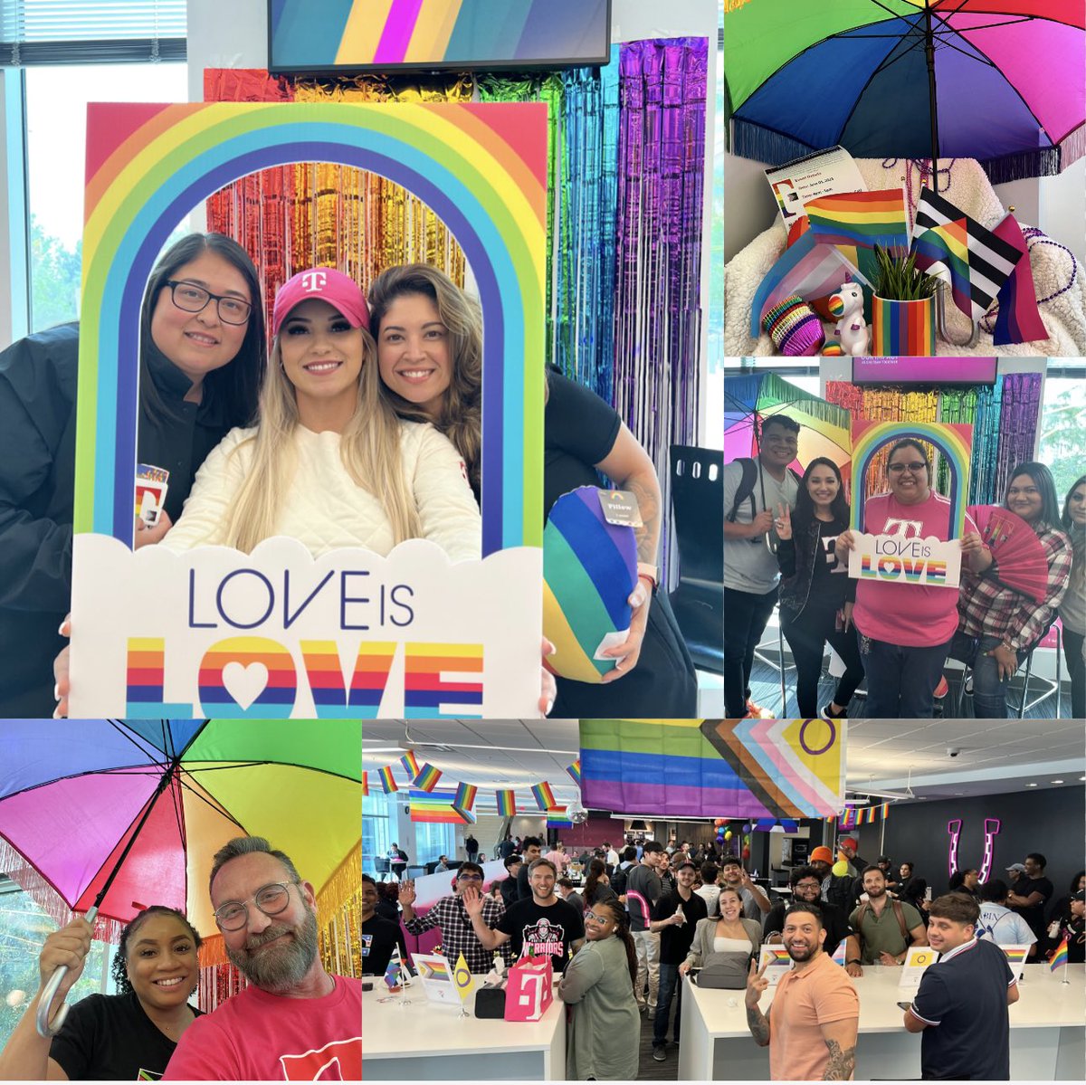 The Sales Development Team had a blast celebrating Pride Month! Thank you for hosting this awesome event Frisco HQ DE&I TEAM! @iamlolalissy @YvonneMorales03