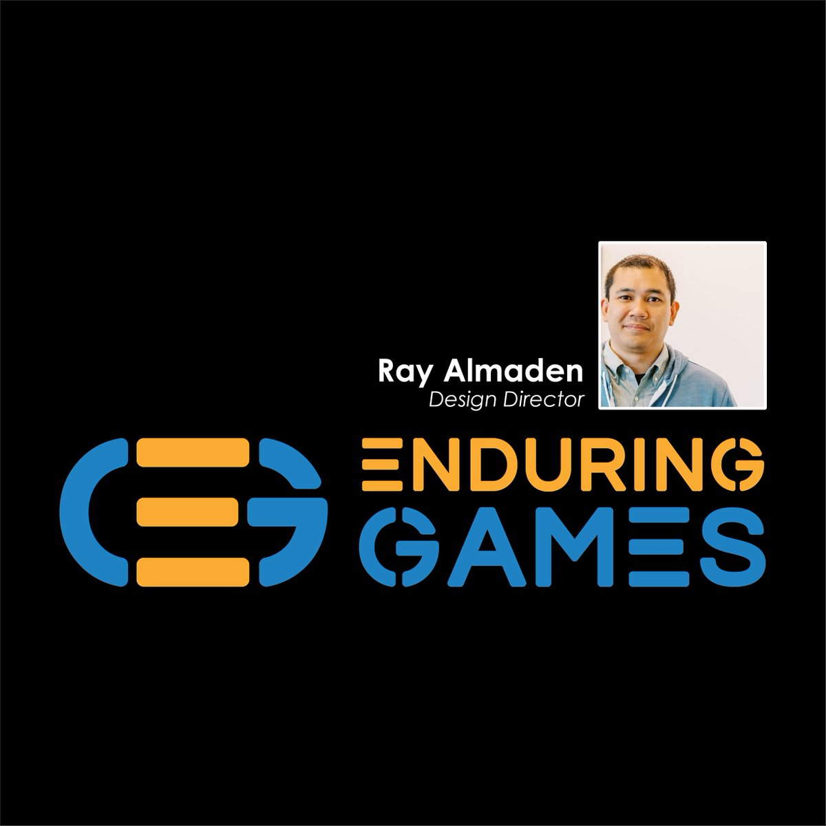 Ray joins the Enduring Games Design team as Design Director! Ray wants to be known for 'growing this studio to have a positive impact on the the industry and everyone I work with.' Welcome, Ray! #gamejobs #gamedev #gamedevjobs #austintx #AustinJobs