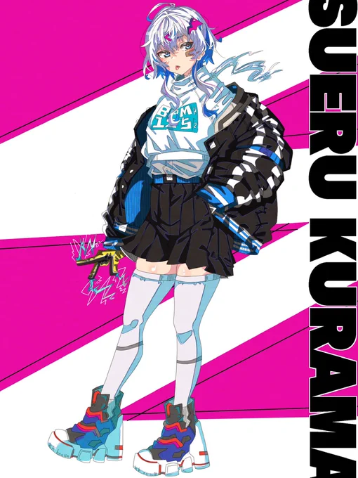 振り返り!! 見さらせ全身!全体図その③ #オリキャラは性癖の見本市  #オリキャラ 