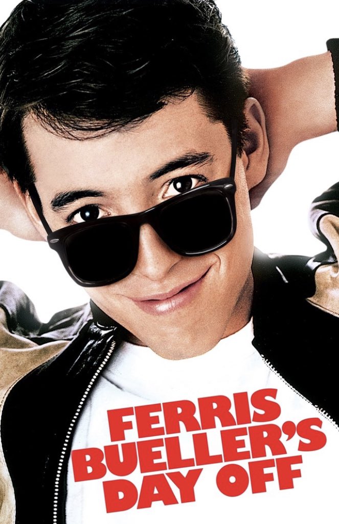 It’s 38 years today since Ferris Bueller took his day off. This still is the greatest motivational quote ever written, so thank you, John Hughes. I hope you did. 

“Life moves pretty fast. If you don’t stop and look around once in a while, you could miss it.”