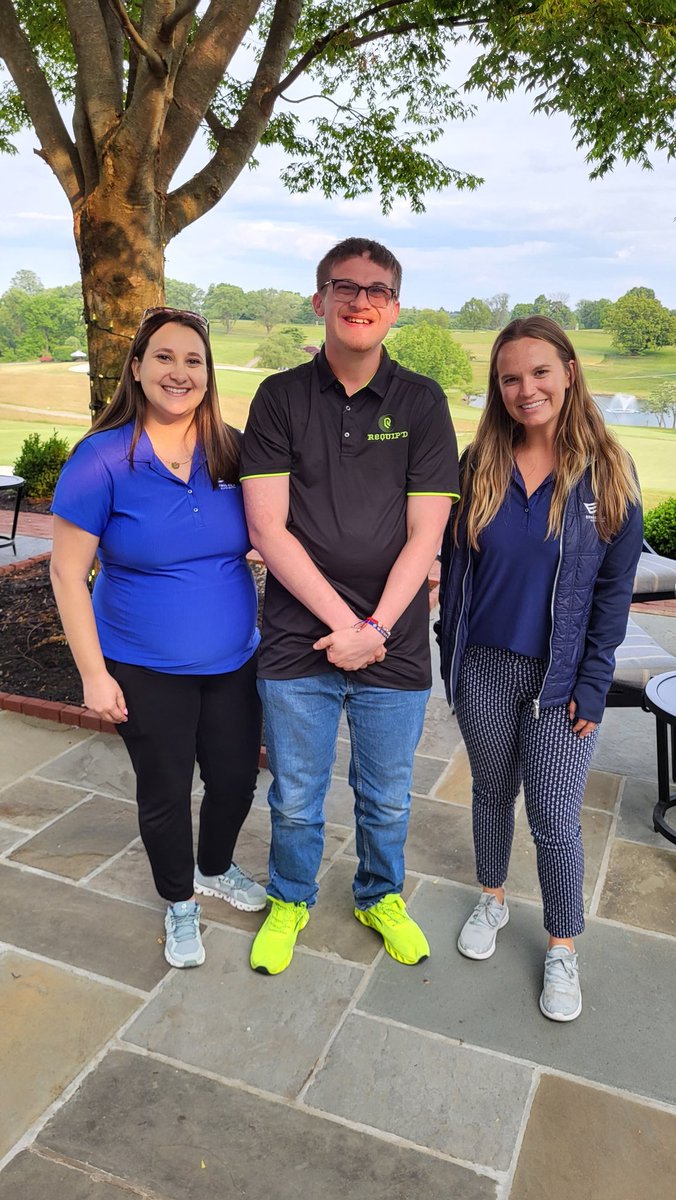 Shawn w Page and Jennifer  from the Ernie Els Foundation