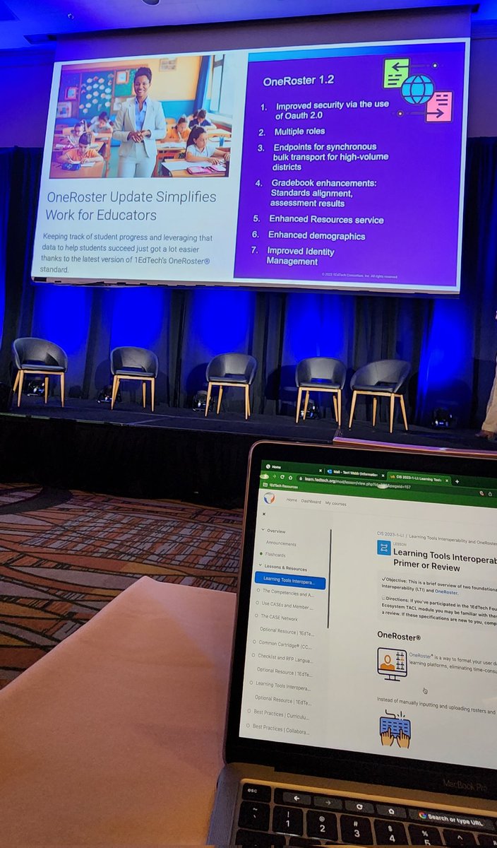 i2teachtechga's tweet image. Have you updated your #OneRoster? If not, it&apos;s time to get started! #LearningImpact23