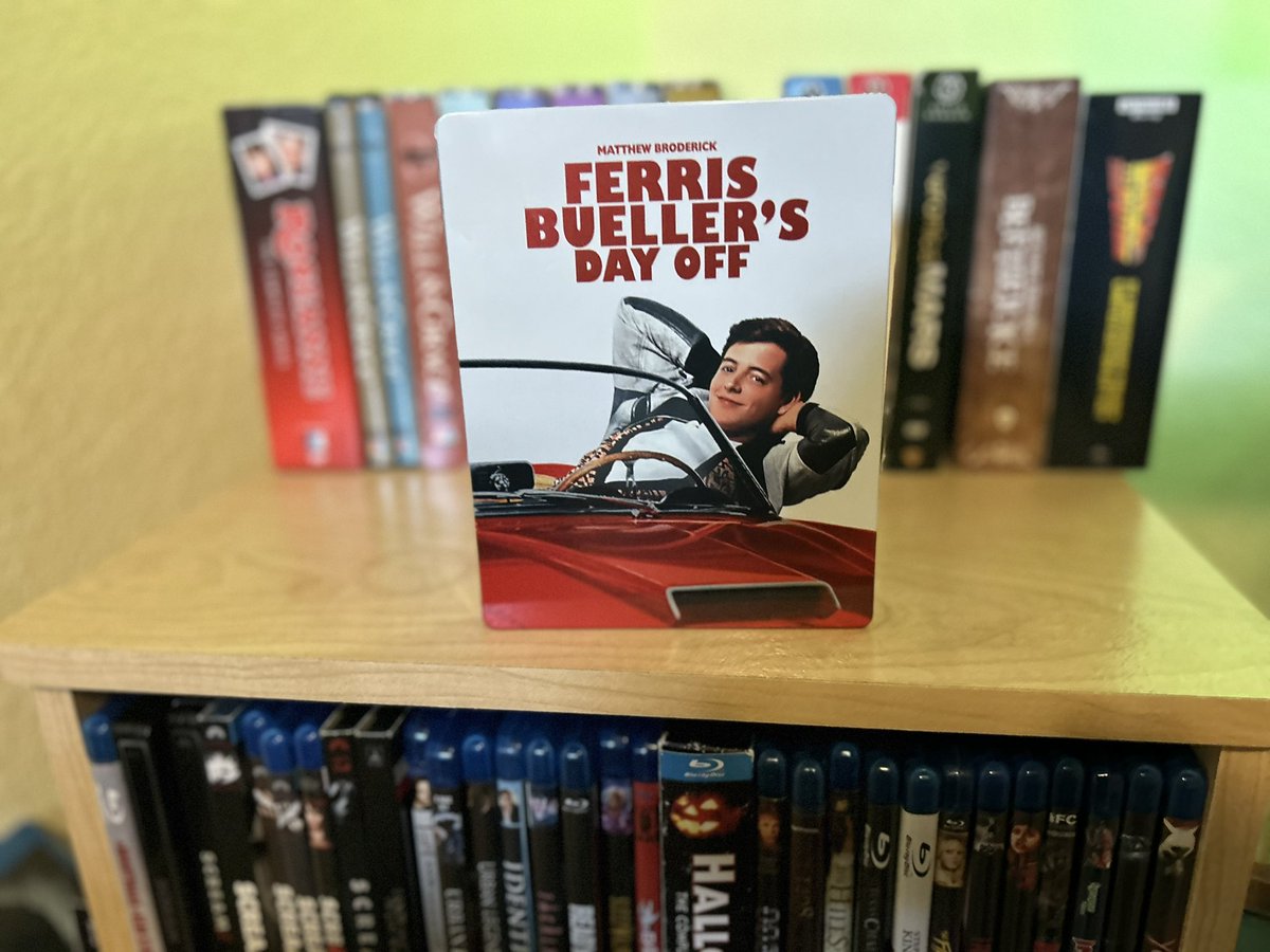 #NowWatching Ferris Bueller’s Day Off 

#saveferris #matthewbroderick #FerrisBueller