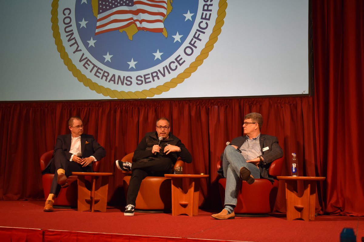 #NACVSO2023 was pleased to host representatives from <a href="/wellsfargo/">Wells Fargo</a> <a href="/verizon/">Verizon</a> <a href="/CVSHealth/">CVS Health</a> <a href="/USAA/">USAA</a> for an informative discussion around Military Affiliate Hiring. #NACVSO #veteran #VeteransFirst #VaBenefits #ServiceToCountry  #HireVets #VeteranEmployment #VetProgram