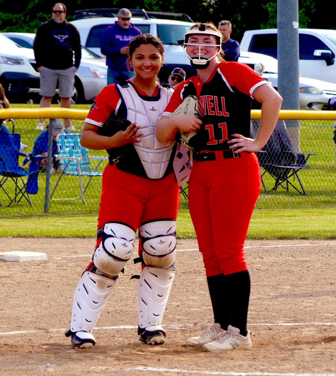 RareReminderJH's tweet photo. Final: Cromwell 9, North Branford 0 #ctsb 

Panthers make second straight state championship after eliminating T-Birds team won previous three matchups this spring

Lily Kenney complete-game shutout, strikes out 10

Catcher Victoria Waitrak two hits, three RBIs https://t.co/DYzJOEBt4Y