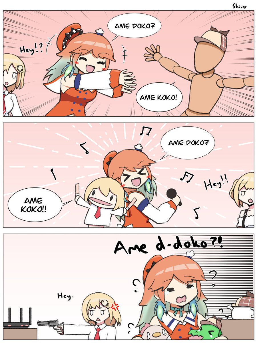 ame doko? 😭 #KFPicasso #ameliaRT