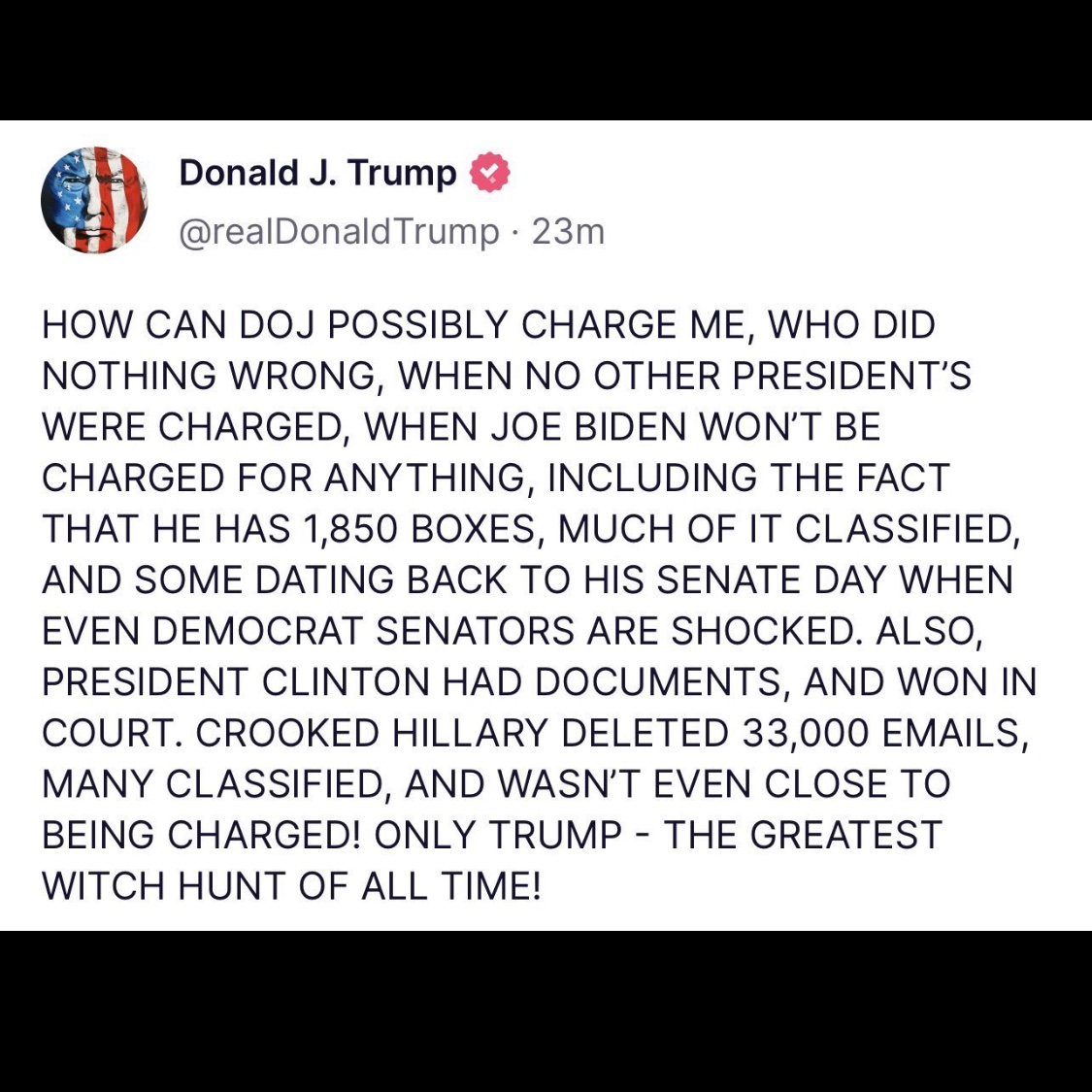 I’M LACTATING. 

#TrumpIsACriminal 
#IndictTrump