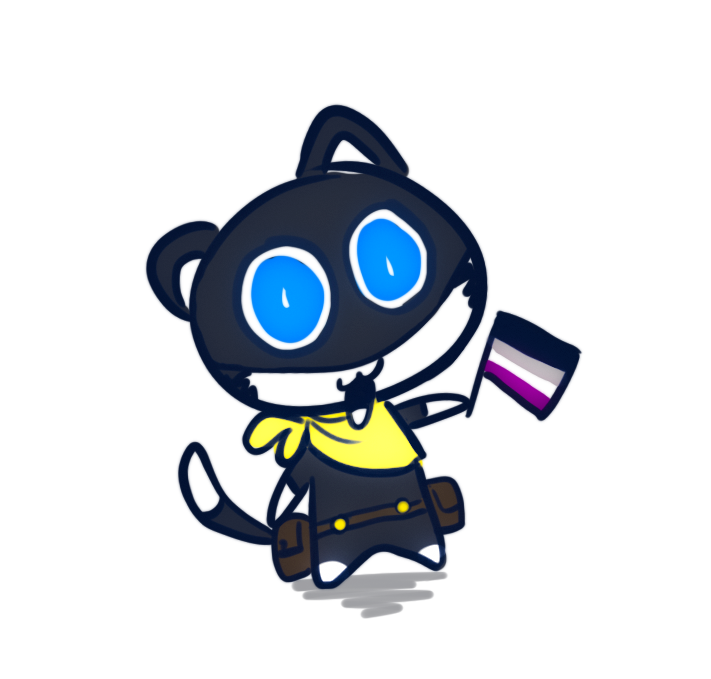モルガナ(ペルソナ) 「What up friends it's pride month」|ᴇᴄᴏᴋɪᴛᴛɪ @ SPLATOON GRIND 🦑のイラスト