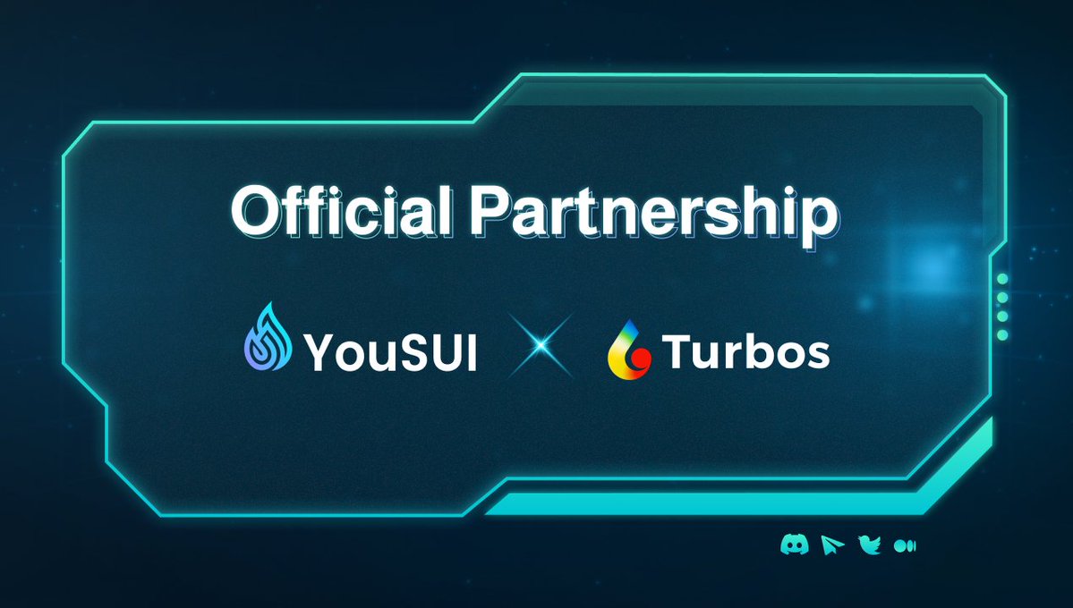 YouSUI (@yousui_global) on Twitter photo ⛱️We are really excited to partner with Turbos Finance and contribute to the SUI ecosystem.
#YouSUI has added another exceptional project to our esteemed list of partnerships. We are thrilled to welcome <a href="/Turbos_finance/">Turbos Finance</a> , a non-custodial and hyper-efficient decentralized crypto ⛱️We are really excited to partner with Turbos Finance and contribute to the SUI ecosystem.
#YouSUI has added another exceptional project to our esteemed list of partnerships. We are thrilled to welcome <a href="/Turbos_finance/">Turbos Finance</a> , a non-custodial and hyper-efficient decentralized crypto