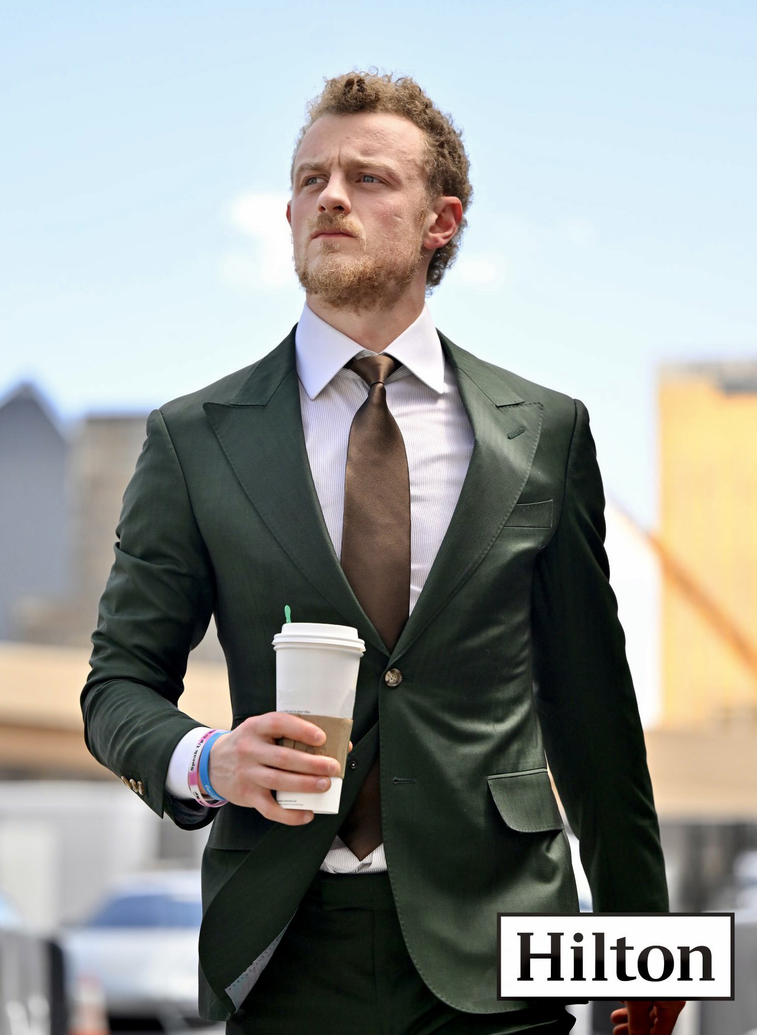 Gentleman's Playbook on X: Can't hide that Money Green 💰🔥 Jack Eichel  arriving for Game 2 of the Stanley Cup Finals in his money green  herringbone suit custom designed by yours truly