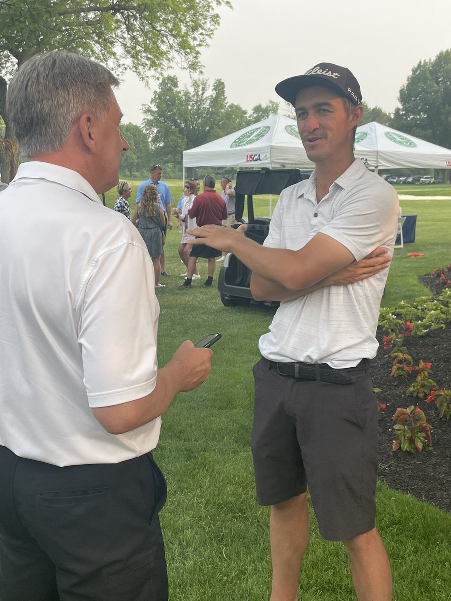 Coming out of <a href="/usopengolf/">U.S. Open</a> qualifying in Columbus is <a href="/coreyperalta/">Corey Pereira</a> who qualifies for his 1st US Open. His girlfriend Leah was diagnosed with cancer last fall and he stopped playing as a pro to help her. The local and final qualifying events are the only two he’s played this year.