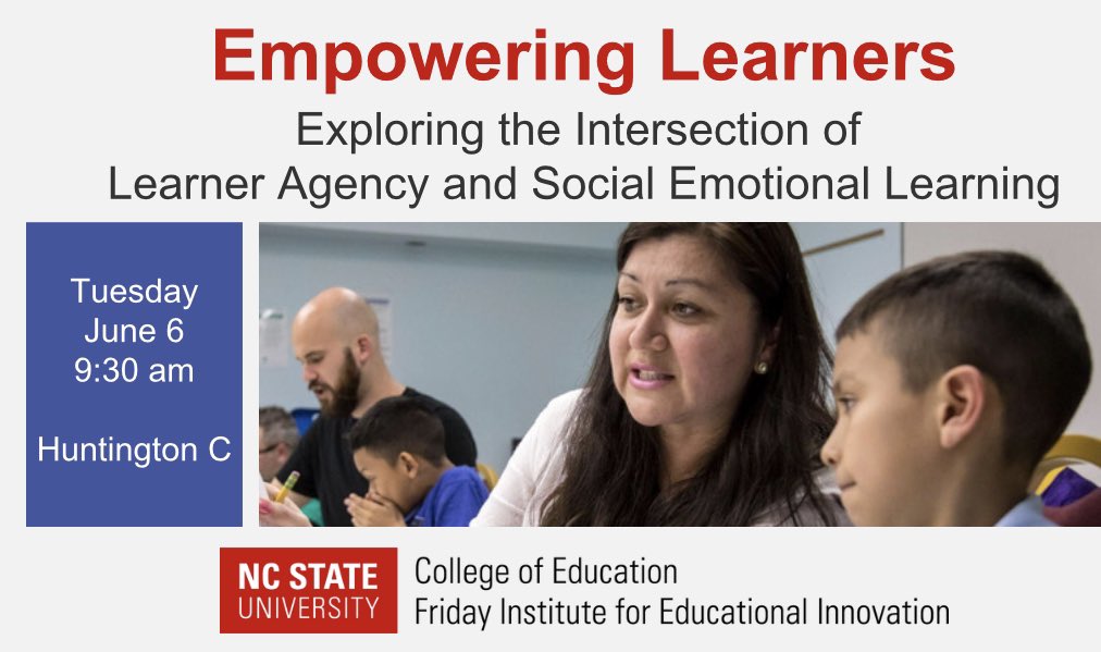 Drinkofwalter's tweet image. Excited to present with @FridayInstitute colleague @carrierobledo #LearningImpact23! See you on Tuesday morning at 9:30 PT!