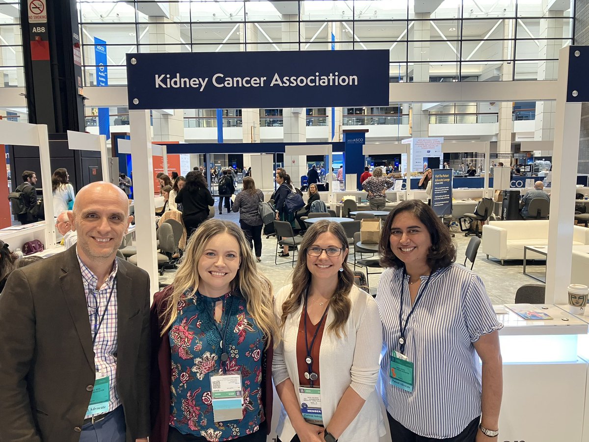 COA and @KidneyCancer bringing to life #ASCO23’s theme - partnering with patients. Strong alone, #UnstoppableTogether @KidneyCancer