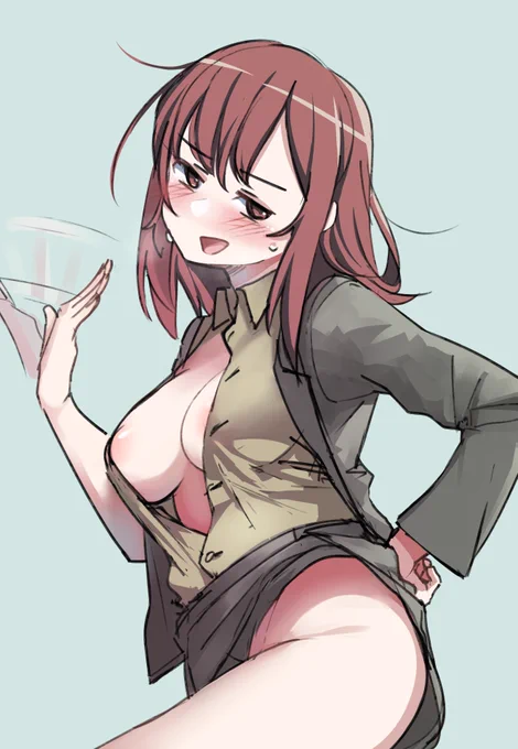 「暑いわね」 