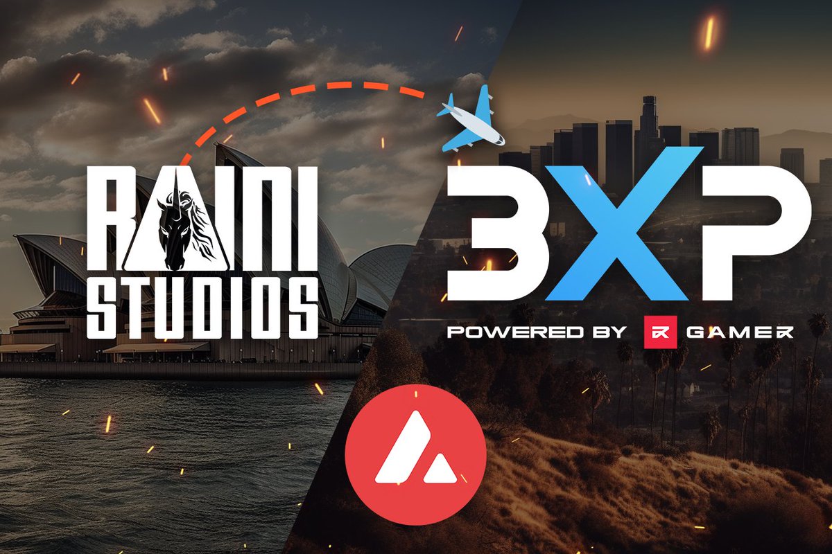 raini_studios's tweet photo. Here we goooooo!!!!! Can't wait to catch up with everyone at @3XPgg this week, if you're around LA, or here for Tech Week, come pop in and say hi! https://t.co/h0VuiUBaRg