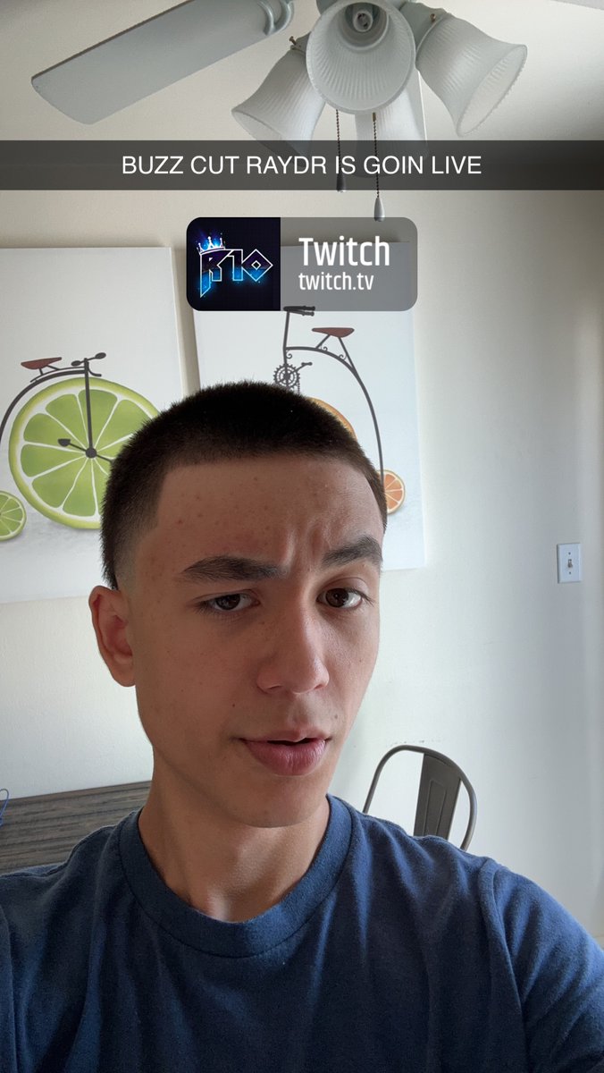 RaydrTen's tweet image. BUZZ CUT RAYDR | Twitch.tv/raydr10
