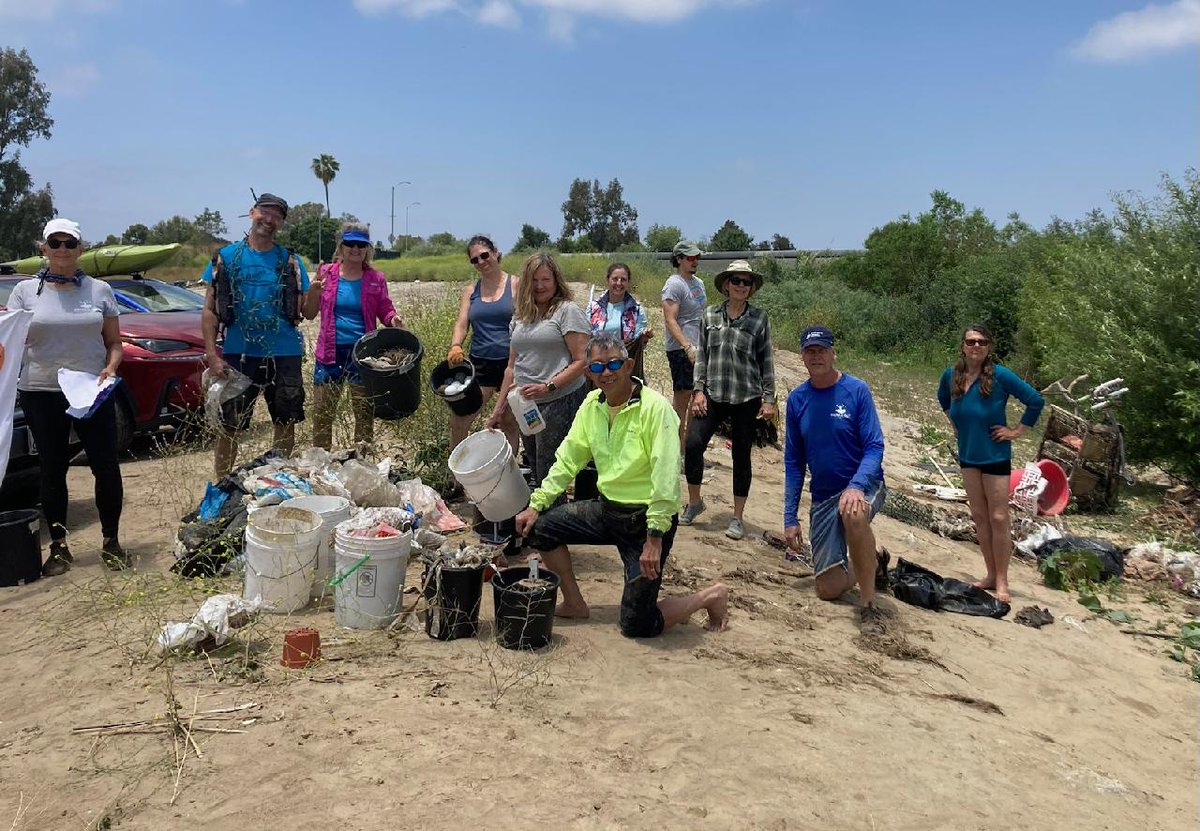 Yesterday's trip down the LA  River in the Sepulveda Dam netted 400 pounds of trash - 1100+ items - shopping carts, PVC piping, & plastic bags of all kinds. And we barely made a dent. @Fritolay , @PepsiCo , @CocaColaCo , let's end the cycle @lariverx @PadleOutPlastic #endplastic