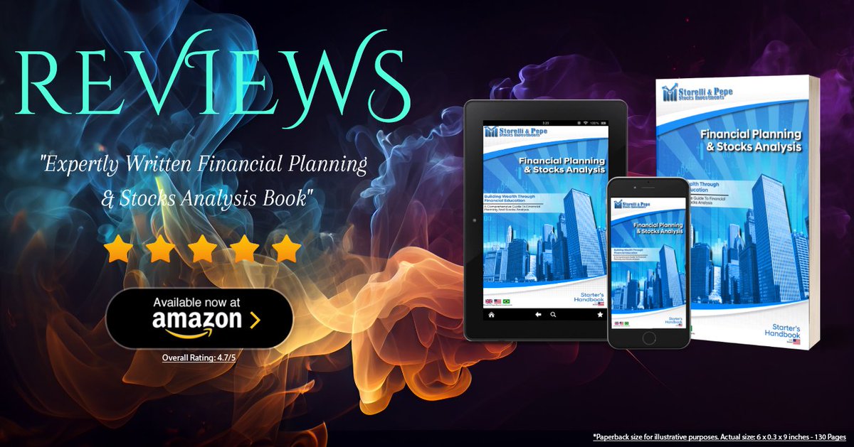 Revolutionize your Finance & Stock Skills with our book 'Financial Planning & Stocks Analysis - A Starter's Handbook'. Rated 4.7/5 on Amazon, it's your guide to confident investing. Start your financial revolution today! 

amazon.com/Financial-Plan… 👈

#FinancialGoals…