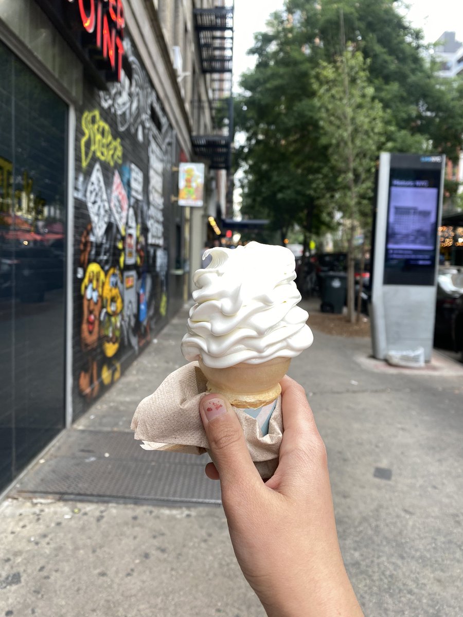 Today this ice cream in the city tastes bittersweet ..🍦#embracingchange