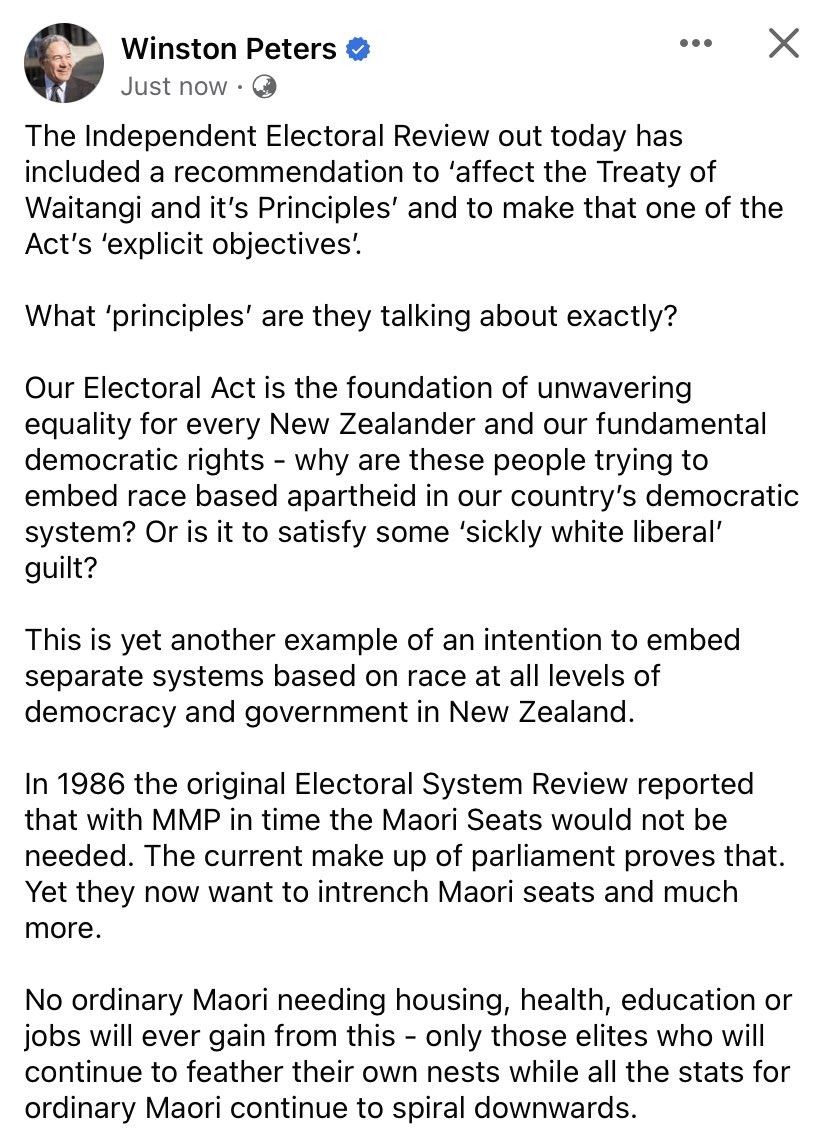 The Electoral Review released today is more dangerous woke nonsense.