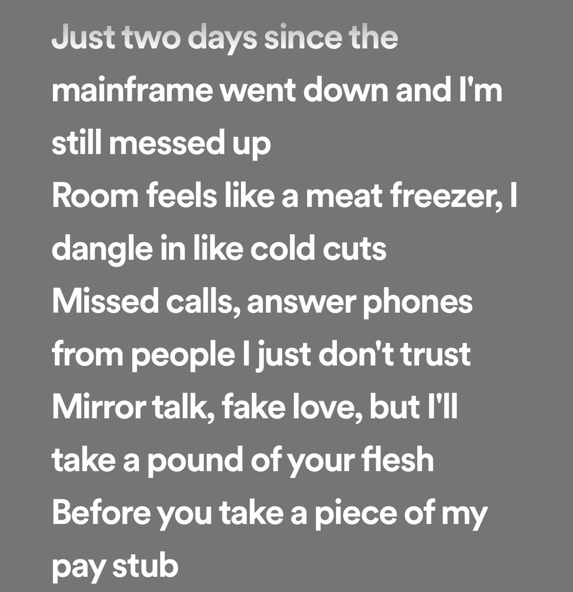 Huge Ego Icon on Twitter "“Room feels like a meat freezer, I dangle in