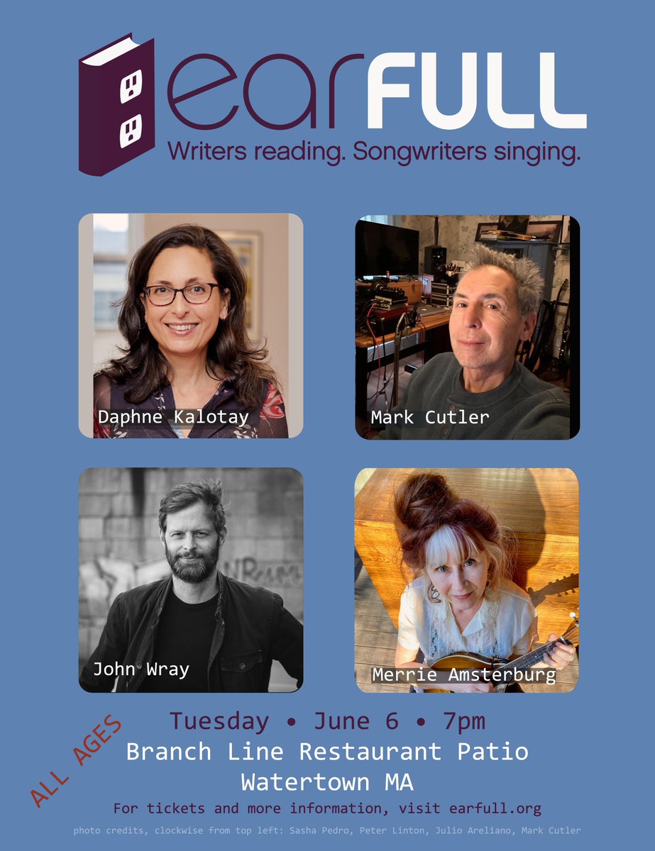 EarfullSeries's tweet photo. Hey  everyone, a few tickets just got released for tomorrow night's show- It's  going to be beautiful weather and the standing room at Branch Line is  really lovely.

https://t.co/ltvGXCinga https://t.co/hp5joK05DL