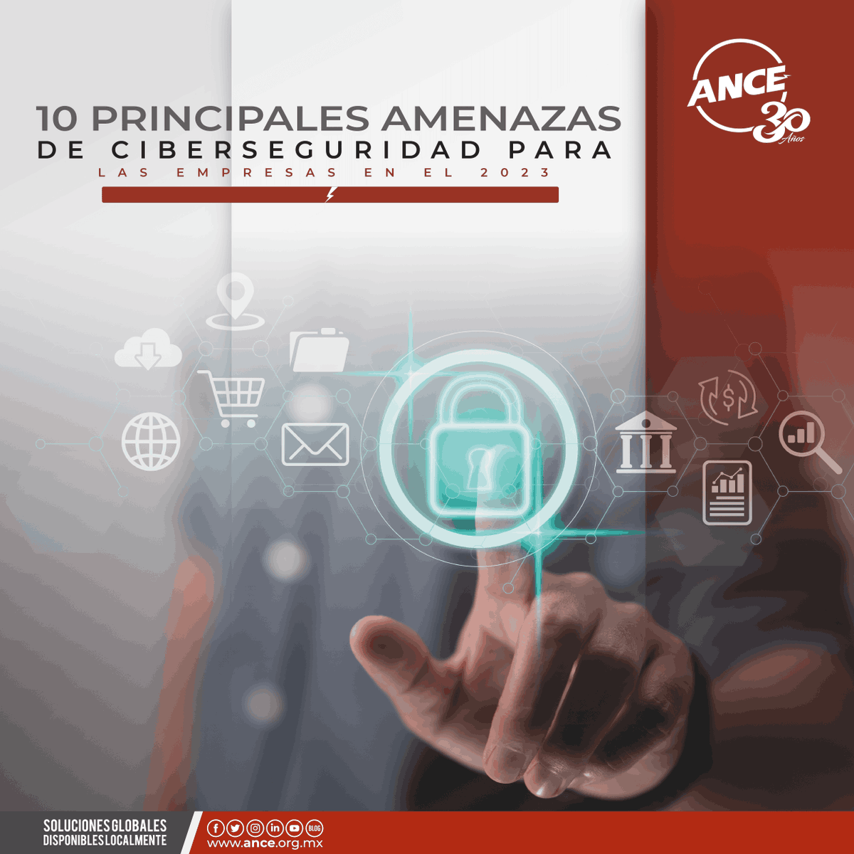 ANCE_MX's tweet photo. Conoce las 10 amenazas más relevantes que existen dentro de los sistemas informáticos y cómo la ciberseguridad tiene gran relevancia en el mundo de la tecnología. 💻📱
Entérate más acerca de este tema dando clic aquí 👉 https://t.co/y3GZ6kNTsU https://t.co/KfW1jZjVFZ