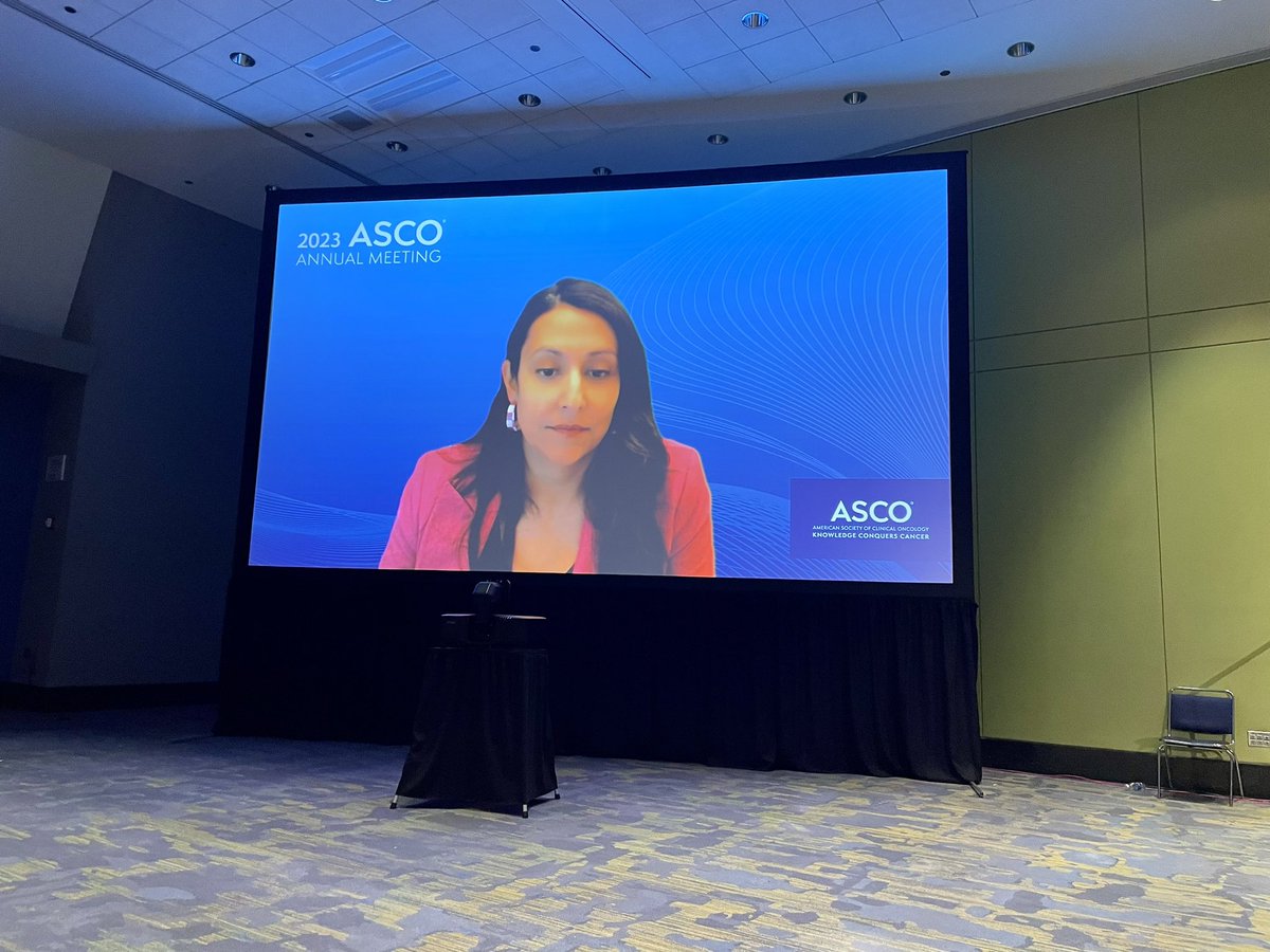 Dr @GitaSuneja at #ASCO23 providing discussion about interventions to improve access for veterans, rural patients, and patients living in LMIC. “Equity interventions improve outcomes for ALL patients”