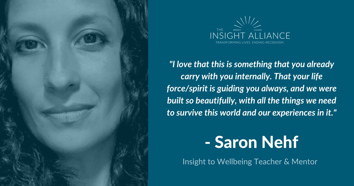 Meet Saron, one of The Insight Alliance’s new team members! When she’s not at work, you’ll find Saron spending time with family and friends, and enjoying being out in nature 🌲🌊

Welcome, Saron! 

#TheInsightAlliance #TransformingLives #EndingRecidivism