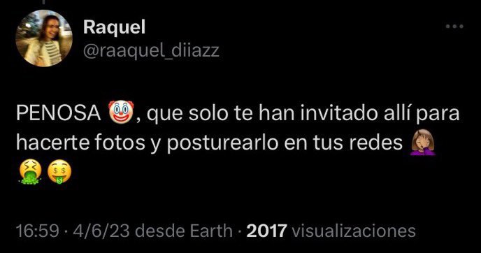 SimplesPromesas's tweet image. raquel vas humillando y denigrando a mujeres y luego tienes la poca vergüenza de ir de víctima, porfavor deja de ser tan hipócrita