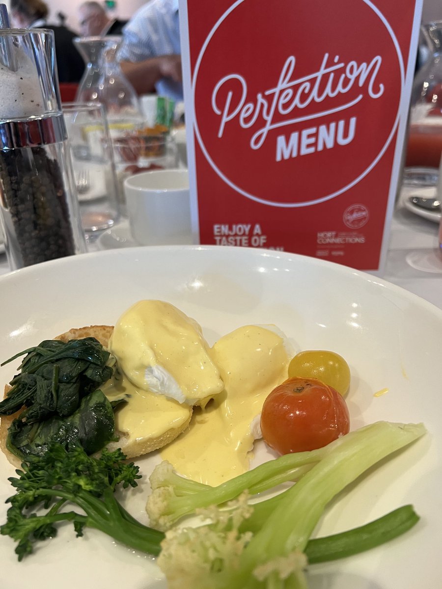 Breakfast with 1000 people? Don’t mind if I do. #HortCon23 ⁦<a href="/HortCon_/">Hort Connections</a>⁩ ⁦<a href="/Syngenta/">Syngenta</a>⁩