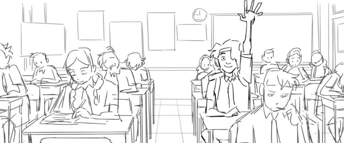 LoSassen's tweet photo. I had so much fun boarding for the Pavitr introduction sequence in #AcrossTheSpiderVerse !!✨✨✨ https://t.co/WSjst79eUF