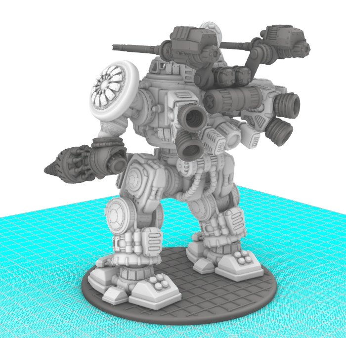 johnbearross's tweet photo. Reactive armor package for the Dwarf mech is done.
A little brutalistic in styling, but that seems to be the theme with this little guy!
#era #reactivearmor #battletech https://t.co/CspjLHJsEL