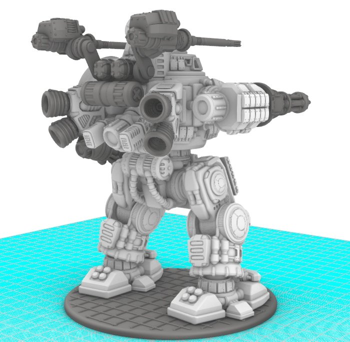 johnbearross's tweet photo. Reactive armor package for the Dwarf mech is done.
A little brutalistic in styling, but that seems to be the theme with this little guy!
#era #reactivearmor #battletech https://t.co/CspjLHJsEL