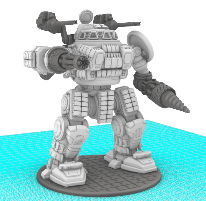 johnbearross's tweet photo. Reactive armor package for the Dwarf mech is done.
A little brutalistic in styling, but that seems to be the theme with this little guy!
#era #reactivearmor #battletech https://t.co/CspjLHJsEL