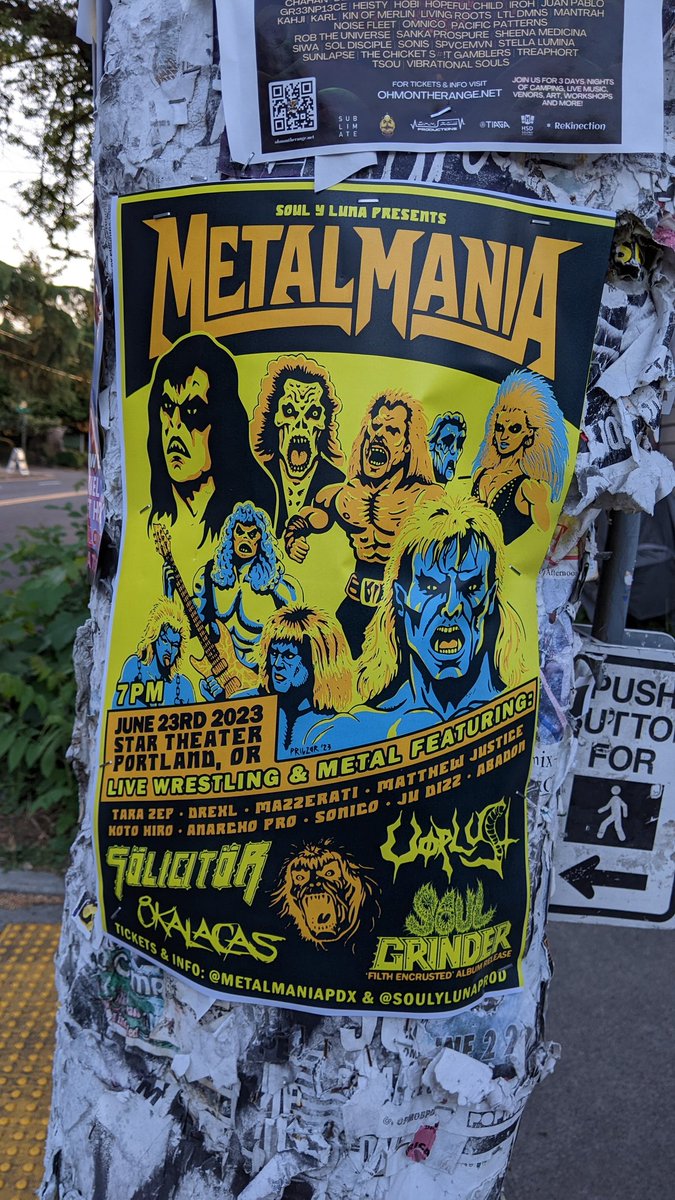 Win 2 tickets to Metalmania here: show.co/hMTwjhH

#portland #wrestling #pdx #soulgrinder #HeavyMetal #thrashmetal #deathmetal