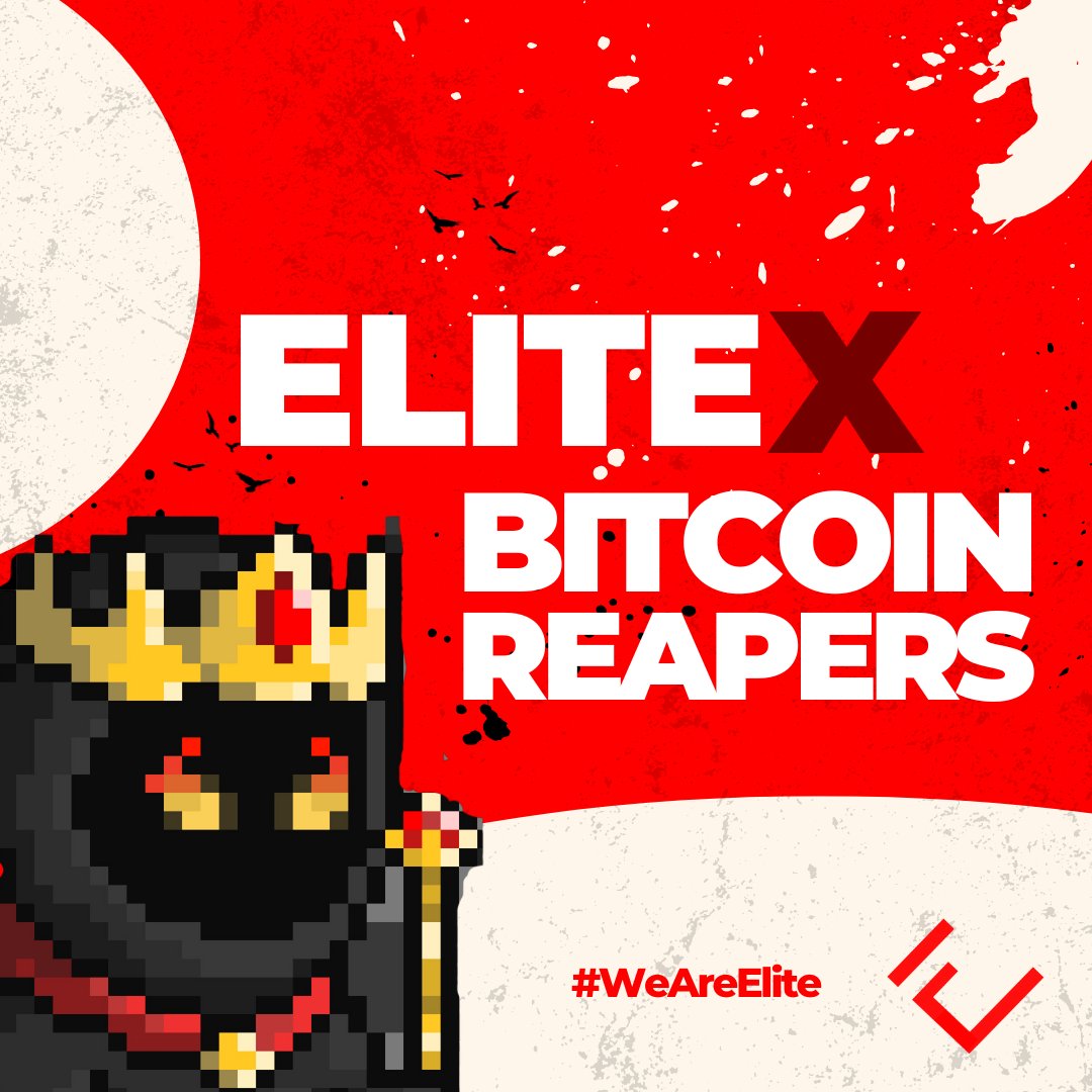 !!!! Elite x Bitcoin Reapers !!!!

Happy to continue bringing good things to our community inside and outside our server.
this is just the beginning of this new era... more news inside the server...