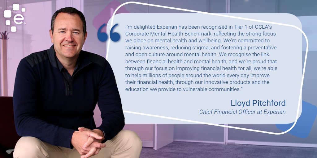 Experian proudly stands among the best, earning a place in Tier 1 of CCLA’s Corporate Mental Health Benchmark UK 100! 🌟🏆 We’re dedicated to prioritizing wellness for all 🌎❤️ Thank you for this recognition, CCLA! #TeamExperian #ExperianCares ccla.co.uk/insights/uks-l…