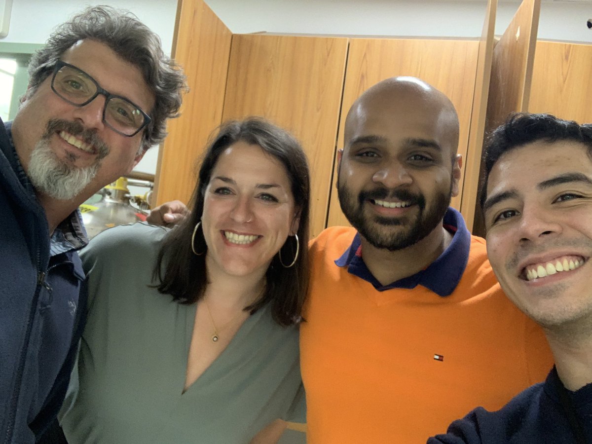 telmaessantos's tweet image. First day in Stony Brook with our incredible #MACSima users 🥰 thank you Shayan and Michael for the warm welcome! Making the Shroyer lab proud! Here with our own Rob Peterson making sure I had enough coffee! 💜 more #spatialbio tomorrow! (Abi and Neil were already gone! ☹️)