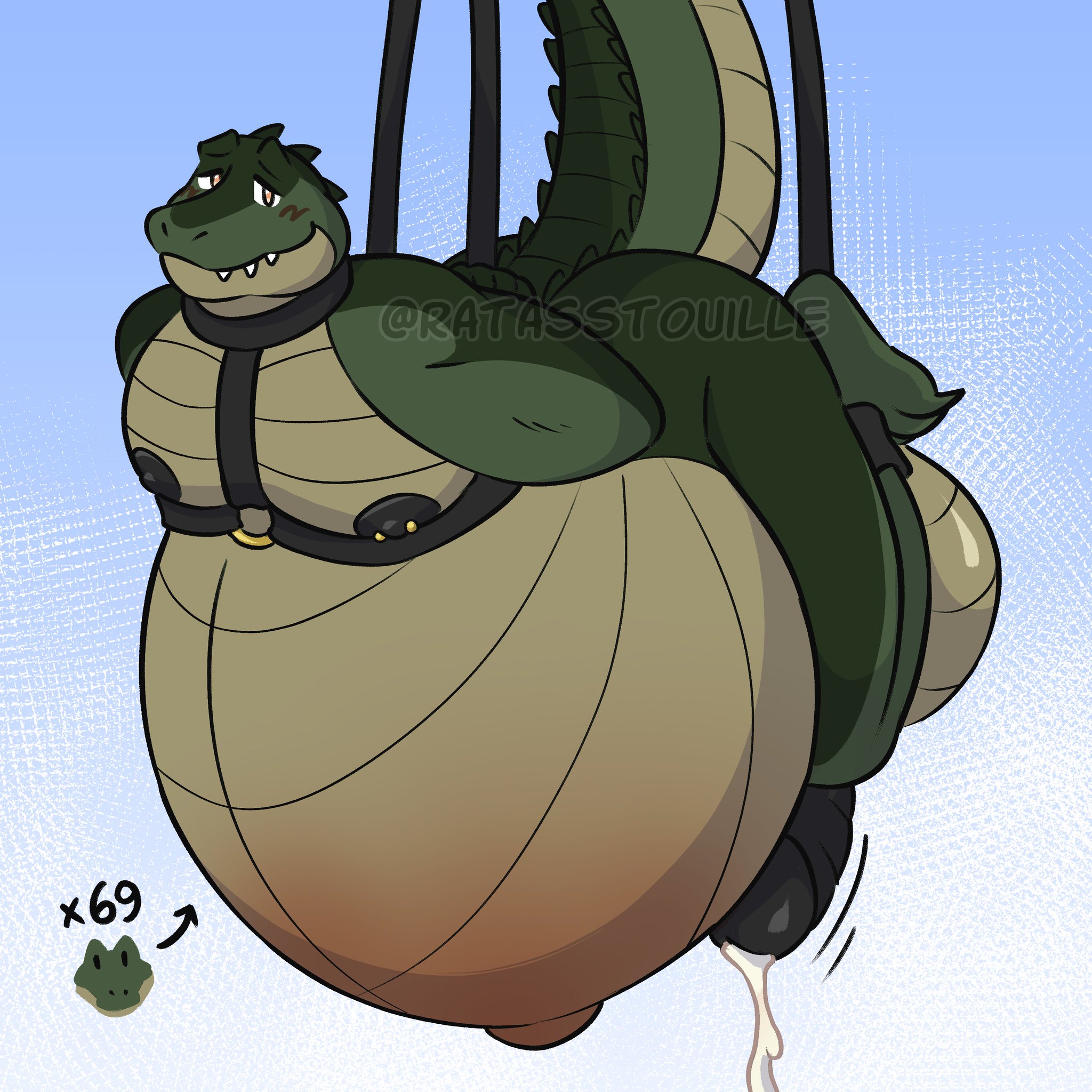 Fluximus 🐊 CEO of MPreg Gators on X: See you later, knocked up gator~  Commission from @ratasstouille mpreg furry t.coKkXkGNDGPF  X