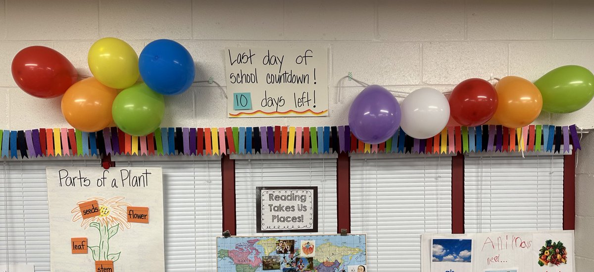 The countdown is on!! We’re down to the final two weeks together in first grade! 🤩🌟#APSisAwesome #FunInFirst #FirstGradeRocks @RandolphStars #AlmostSecondGraders