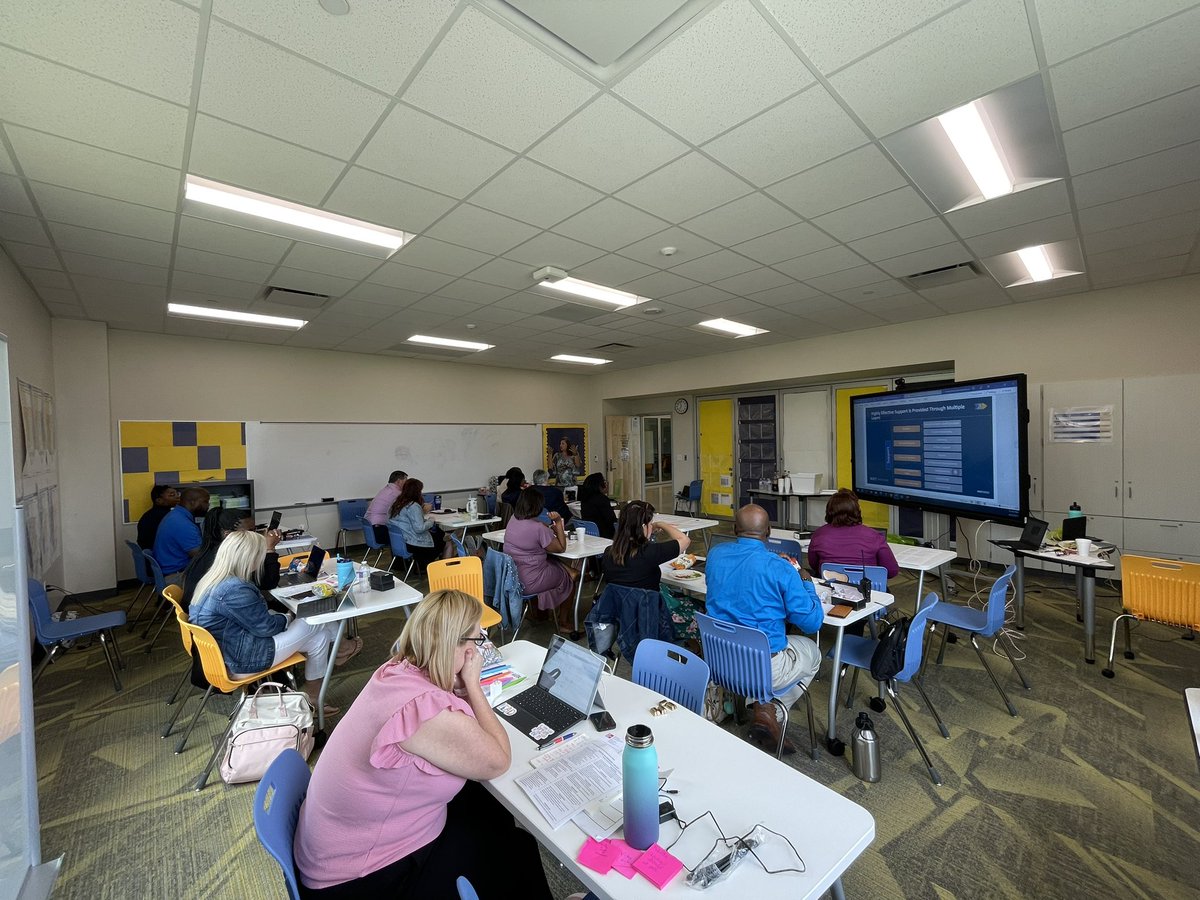 MandyLaCerte's tweet photo. Goodbye 22-23 and hello 23-24. Great day of analyzing, reflecting, and goal setting with my Southeast Region family! @BrParkviewElem @EbrShenandoah @WoodlawnHighBR @WoodlawnMS_BR @terrace_school @ebrpschools @JennBoardNIET @NIETteach #WeAreEBR https://t.co/gP6xLPPJ8V