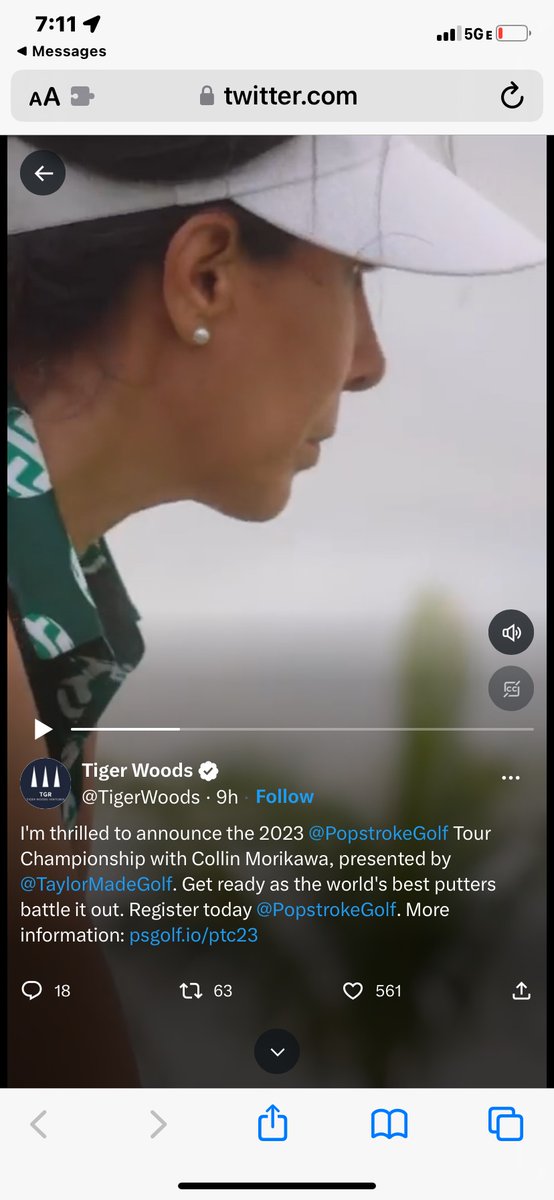 EmploymentAtty's tweet photo. @TigerWoods @PopstrokeGolf @TaylorMadeGolf thanks for the cameo!  We are loving @PopstrokeGolf and looking forward it coming soon to Atlanta! https://t.co/KyfFeKdnUd