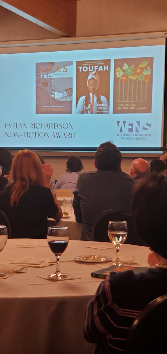 DartmouthBookAwards (@dartbookawards) on Twitter photo The Evelyn Richardson Creative Non-Fiction Award has been awarded to El Jones for Abolitionist Intimacies. Congratulations! <a href="/WritersFedofNS/">Writers' Federation of Nova Scotia</a> The Evelyn Richardson Creative Non-Fiction Award has been awarded to El Jones for Abolitionist Intimacies. Congratulations! <a href="/WritersFedofNS/">Writers' Federation of Nova Scotia</a>