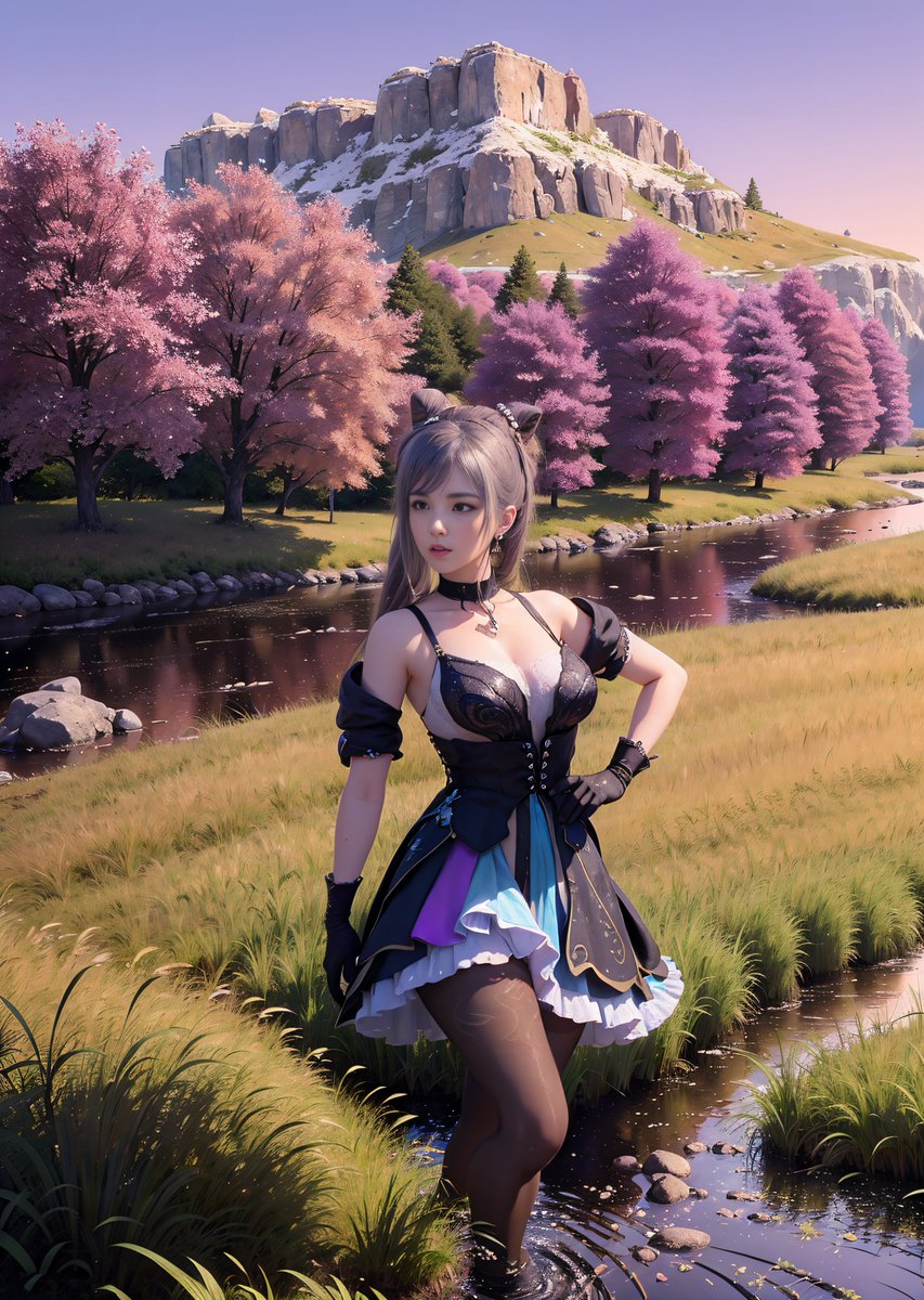 digimuseAI's tweet photo. A day of exploration

#aiartcommunity #aiart #genshinimpact #genshin #keqing #explorepage #stablediffusion #cosplayergirl #cosplay https://t.co/uMmi4hmRJG