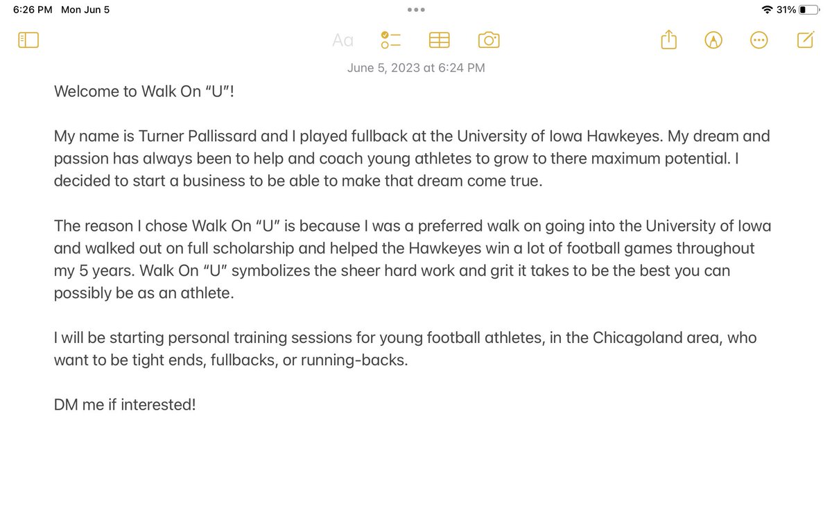 Welcome to Walk On “U”!!